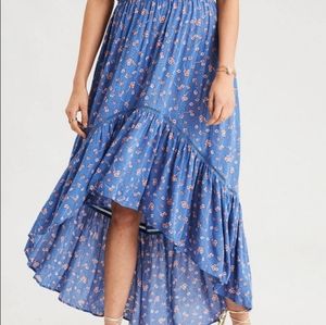 NWT American Eagle Boho Floral Hippie Western Skirt